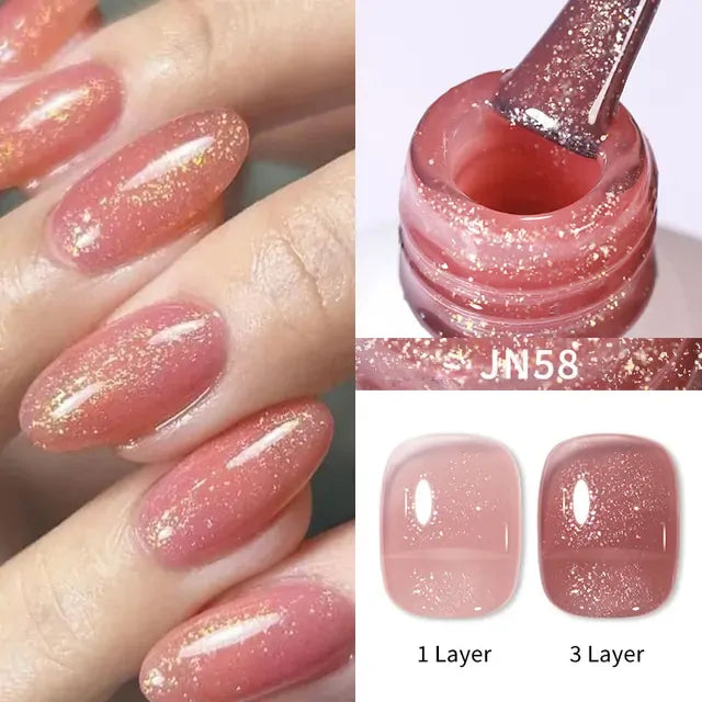 Born Pretty Transparent Jelly Gel Polish JN58 (10ml)