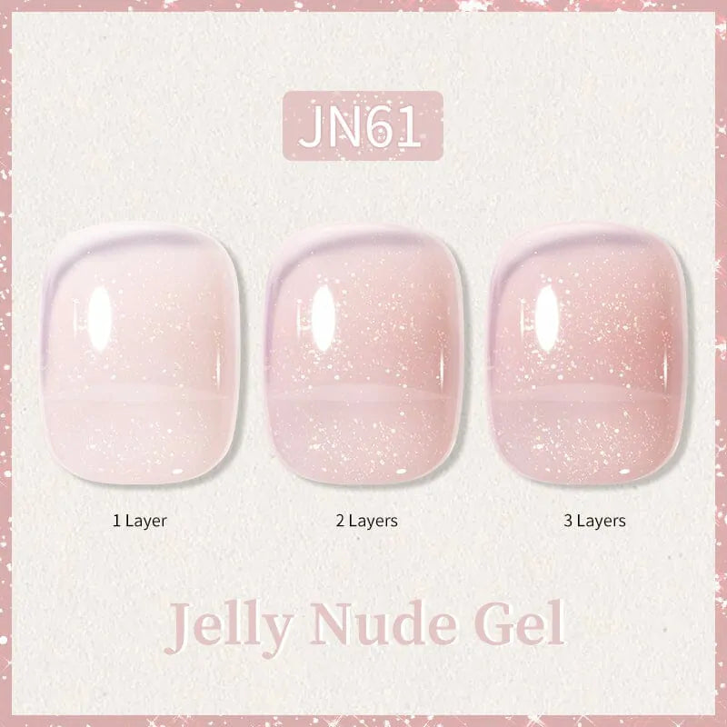 Born Pretty Transparent Jelly Gel Polish JN61 (10ml)