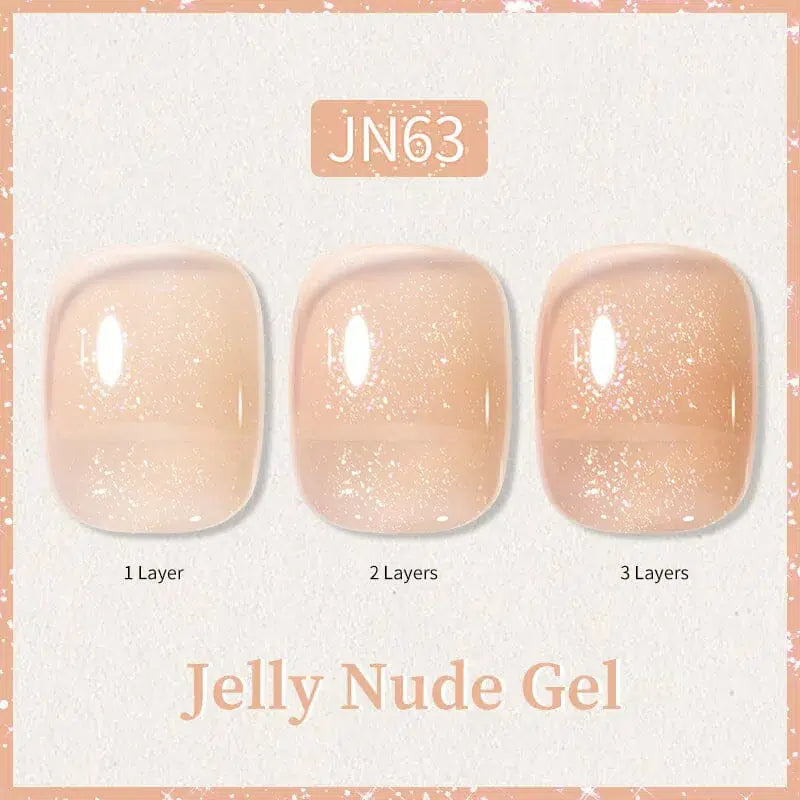 Born Pretty Transparent Jelly Gel Polish JN63 (10ml)