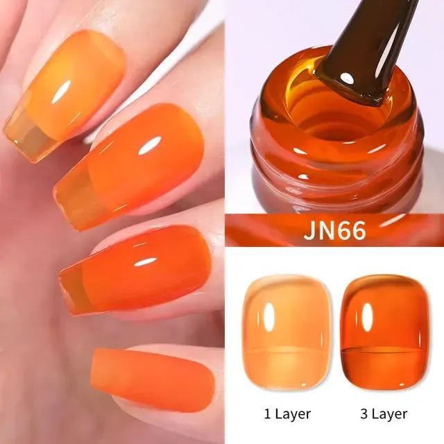 Born Pretty Transparent Jelly Gel Polish JN66 (10ml)