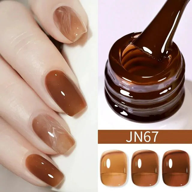 Born Pretty Transparent Jelly Gel Polish JN67 (10ml)