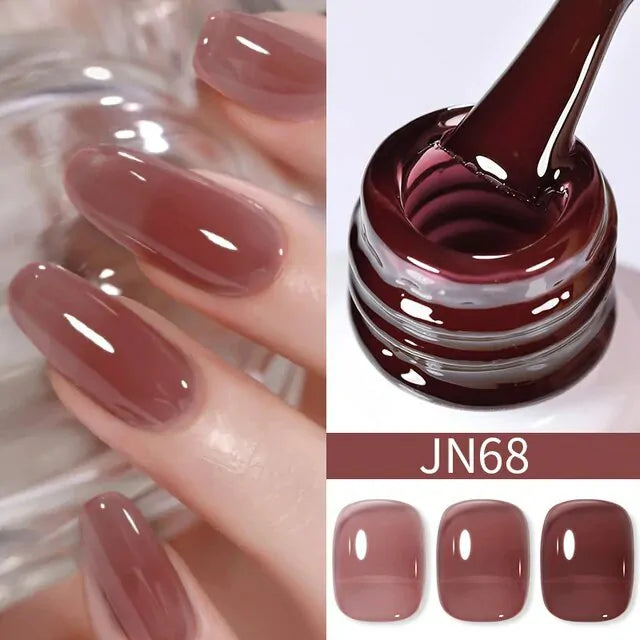 Born Pretty Transparent Jelly Gel Polish JN68 (10ml)