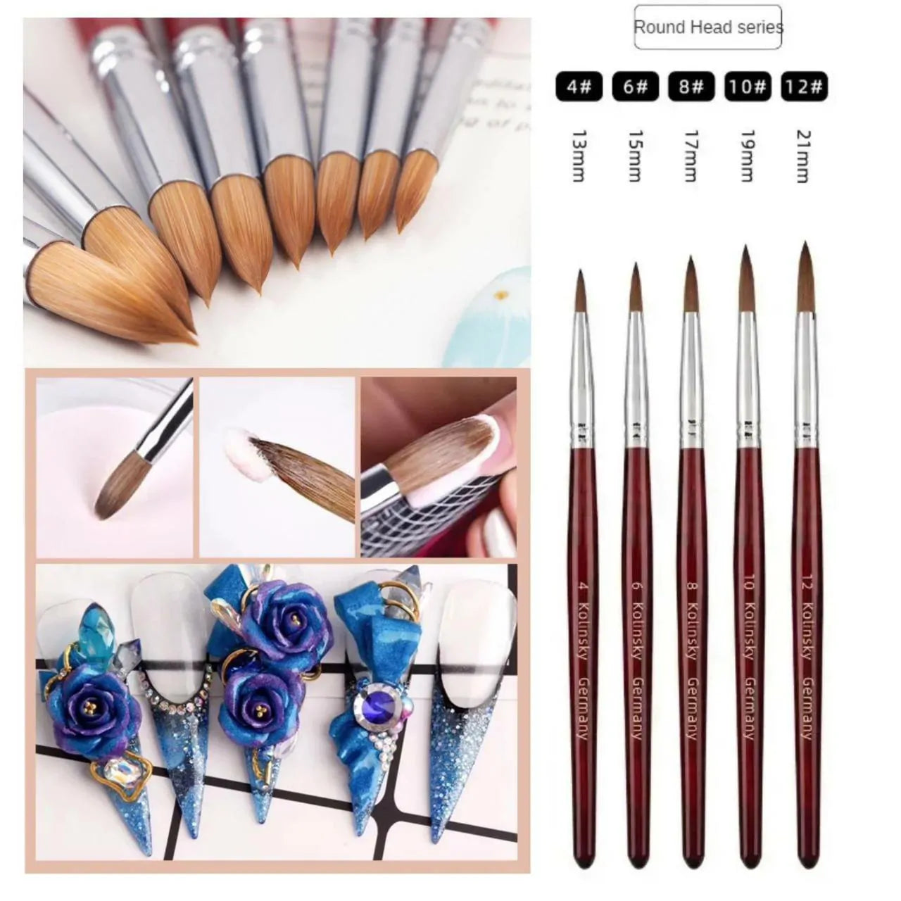 Kolinsky Germany Acrylic Brush