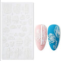 Roses And Flowers 5D Stickers Sheet (5D - K059)