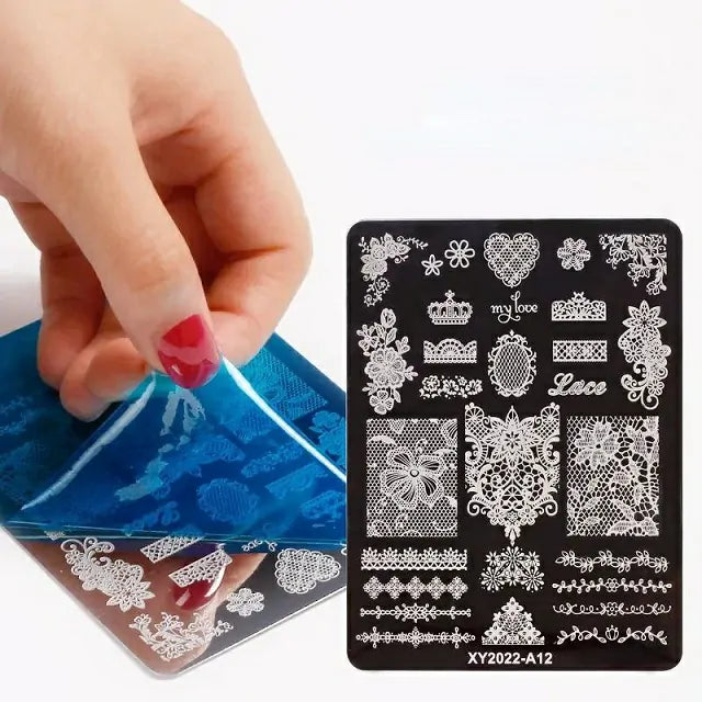 Lace Design Stamping Plate (XY2022-A12)
