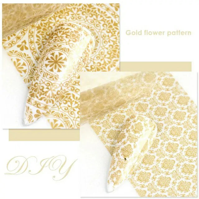 Lace Print Transfer Foil Box (5 in 1)