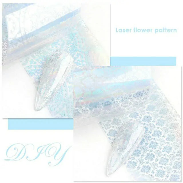 Lace Print Transfer Foil Box (5 in 1)