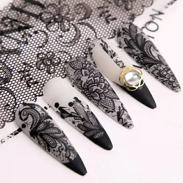 Lace Print Transfer Foil Box (Random Prints)