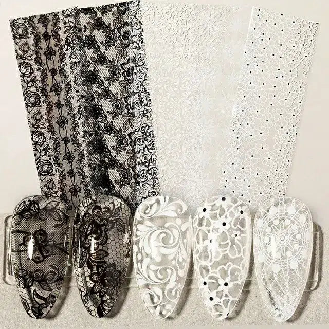 Lace Print Transfer Foil Box (Random Prints)
