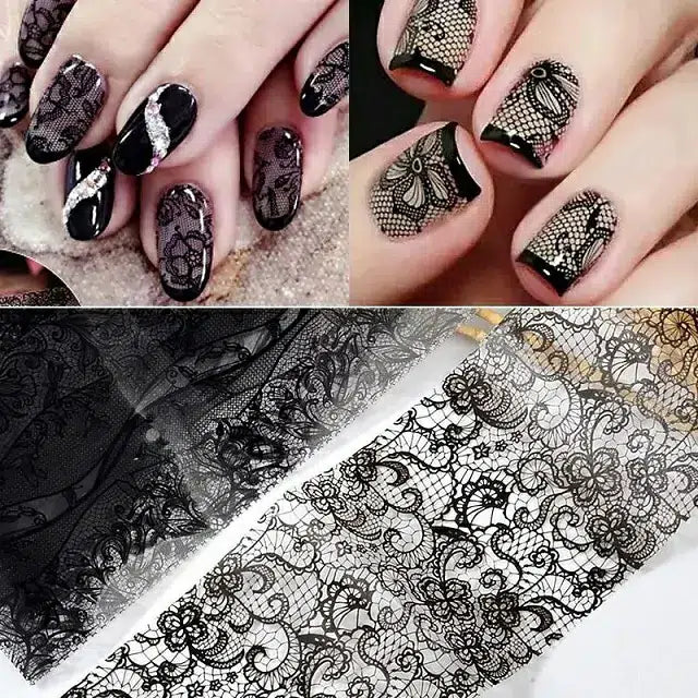 Lace Print Transfer Foil Box (Random Prints)