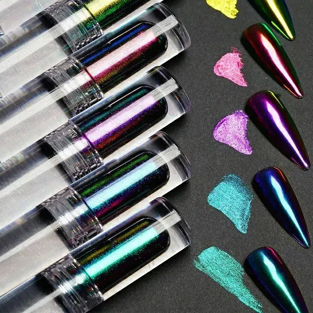 Liquid Chrome Powder (Set Of 6 Colors)