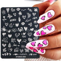 Love and Hearts Stamping Plate (XY2022-A03)