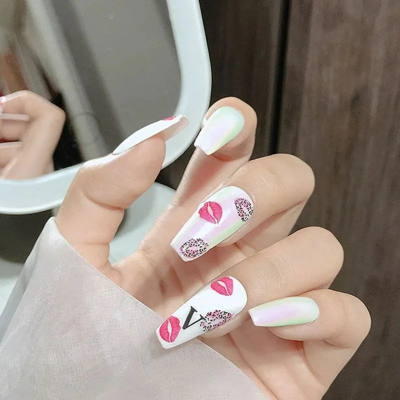 Lusciuos Lips Nail Art Sticker Sheets (MG10419-03)