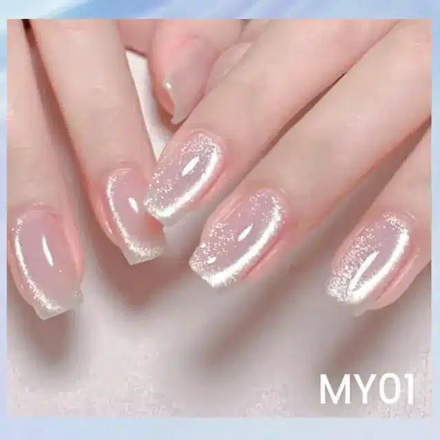 Born Pretty Water Light Cat Magnetic Gel Polish First Love MY01 (10ml)