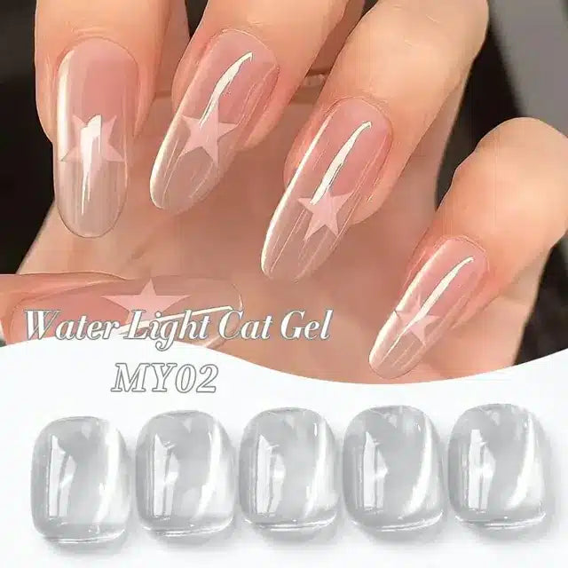 Born Pretty Water Light Cat Magnetic Gel Polish First Love MY02 (10ml)