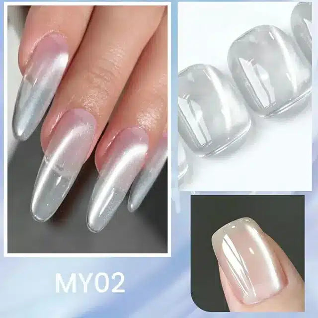 Born Pretty Water Light Cat Magnetic Gel Polish First Love MY02 (10ml)
