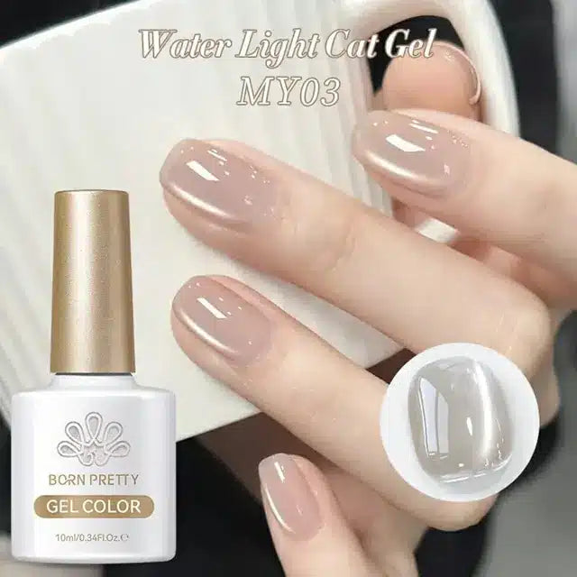 Born Pretty Water Light Cat Magnetic Gel Polish First Love MY03 (10ml)