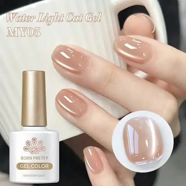 Born Pretty Water Light Cat Magnetic Gel Polish First Love MY05 (10ml)
