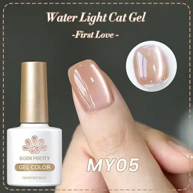 Born Pretty Water Light Cat Magnetic Gel Polish First Love MY05 (10ml)