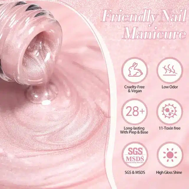 Born Pretty Water Light Cat Magnetic Gel Polish First Love MY06 (10ml)