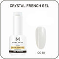 Make More Crystal French Gel Polish (15ml) 001