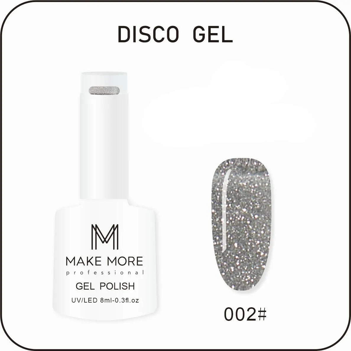 Make More Disco Gel Polish (8ml) 002