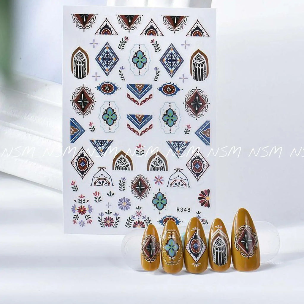 Mandala Art Sticker Sheets (R348)