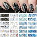 Marble Design Multi Print Water Decal Sticker Sheets (Design no. 1356)