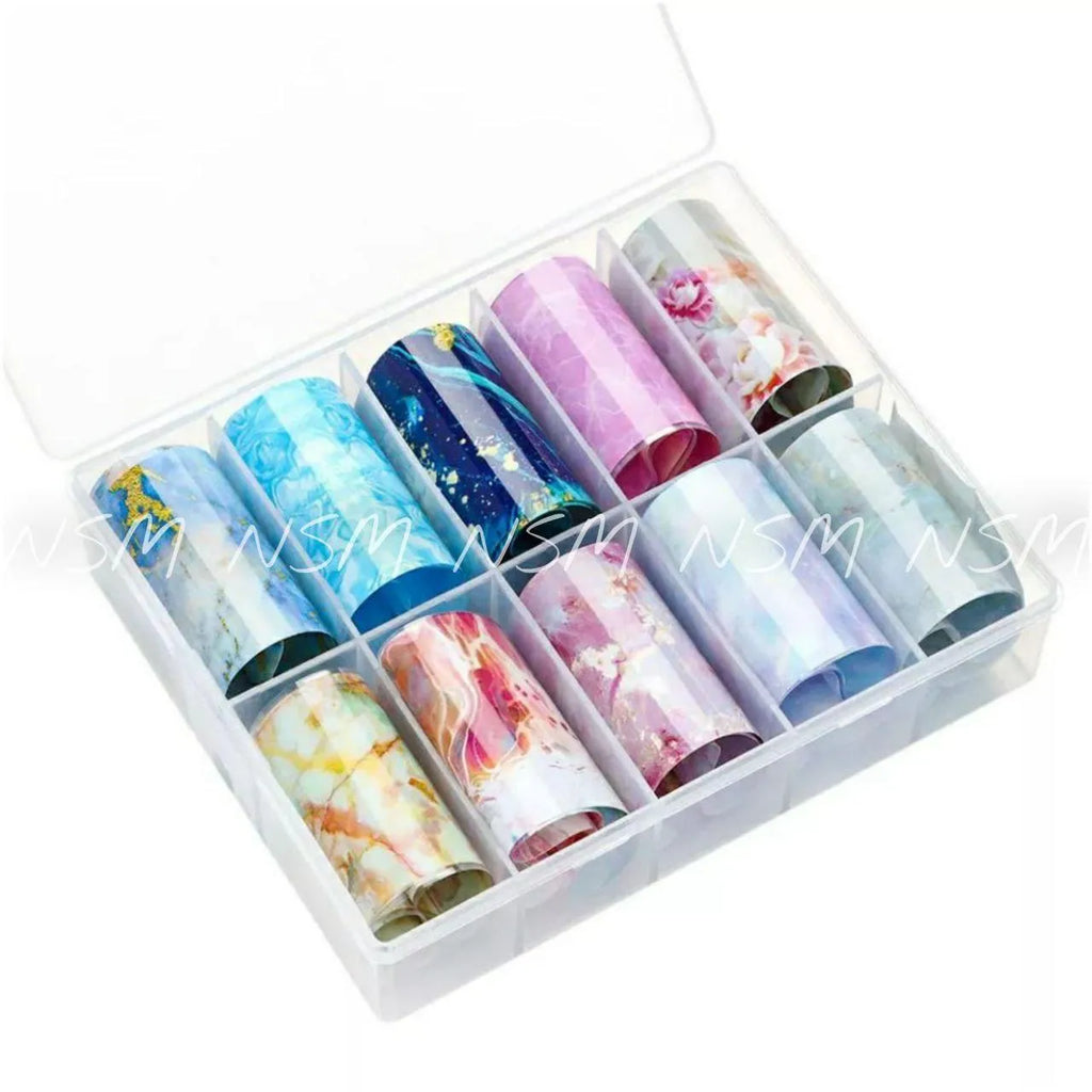 Marble Print Transfer Foil Box