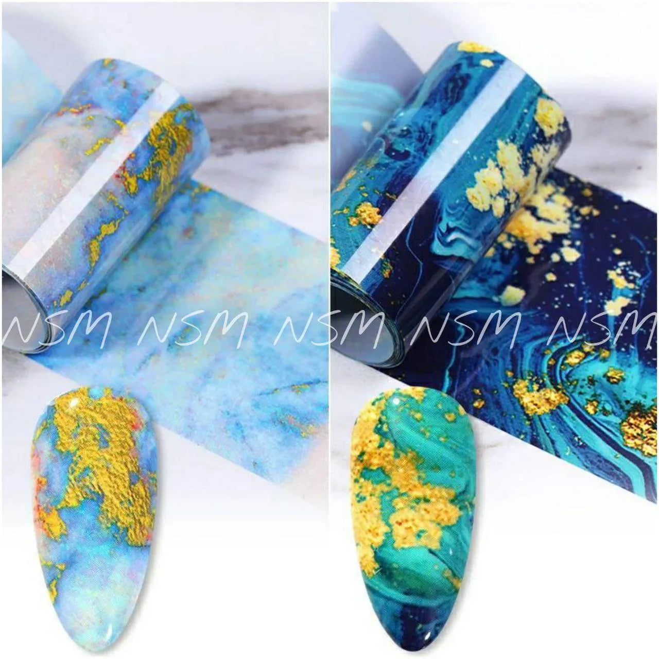 Marble Print Transfer Foil Box