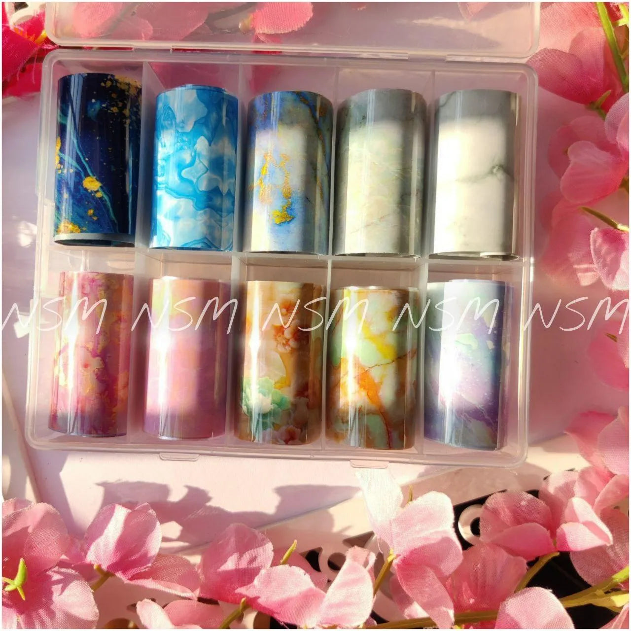 Marble Print Transfer Foil Box