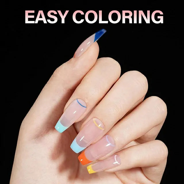 Medium Coffin Soft Gel Nail Tips (600 Pcs Box)