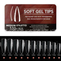 Medium Stilleto Soft Gel Tips Box (550 tips)