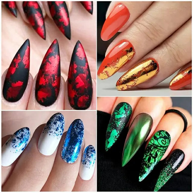 Metallic Nail Art Transfer Foil Box