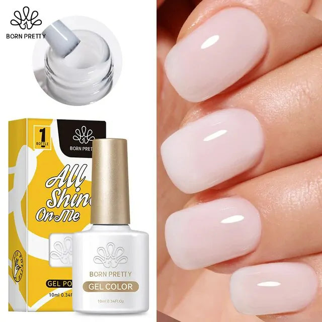 Born Pretty Milky Jelly White Gel (10ml)