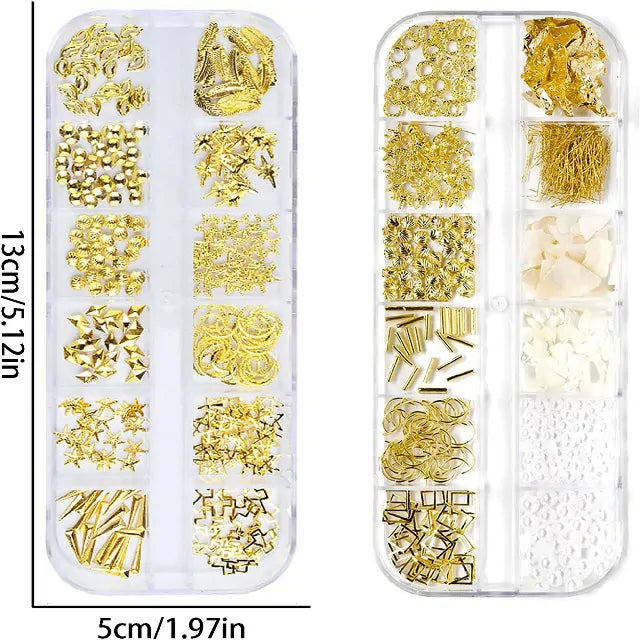 Mix Nail Decoration Grid