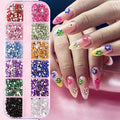 Multi Color Rhinestones Grid (Random Color)