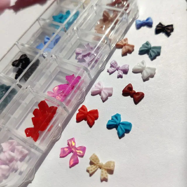 Multi Shaped Bows Charms Grid