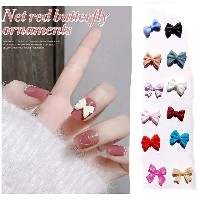 Multi Shaped Bows Charms Grid