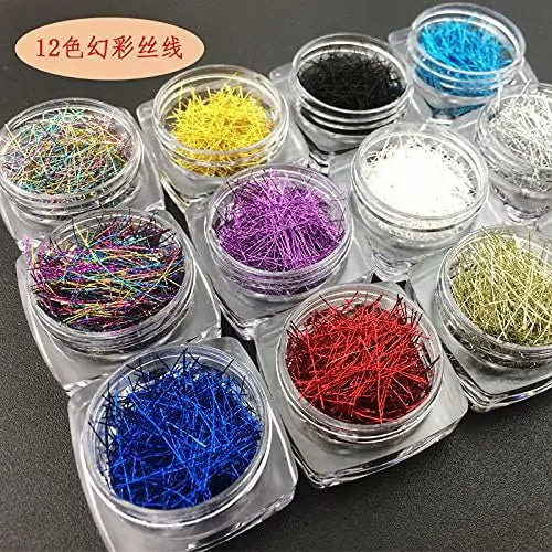 Multicolored Silk Thread Box