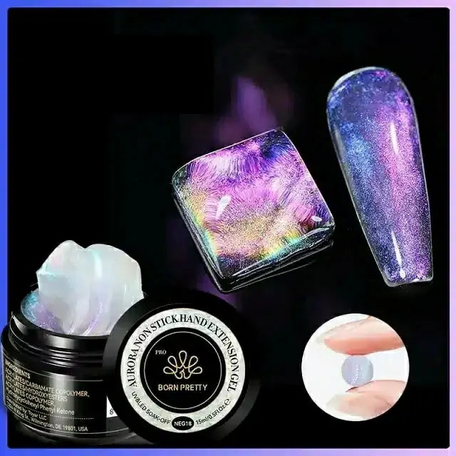 Born Pretty Aurora Non Stick Hand Extension Gel (15ml) NEG18