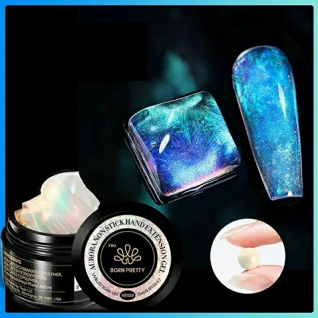 Born Pretty Aurora Non Stick Hand Extension Gel (15ml) NEG20