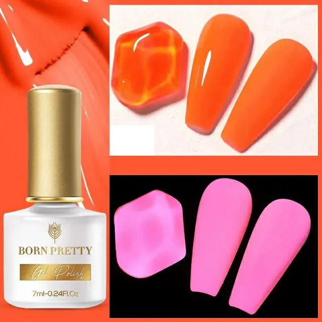 Born Pretty Neon Luminous Glow In The Dark Gel Nail Polish (7ml)