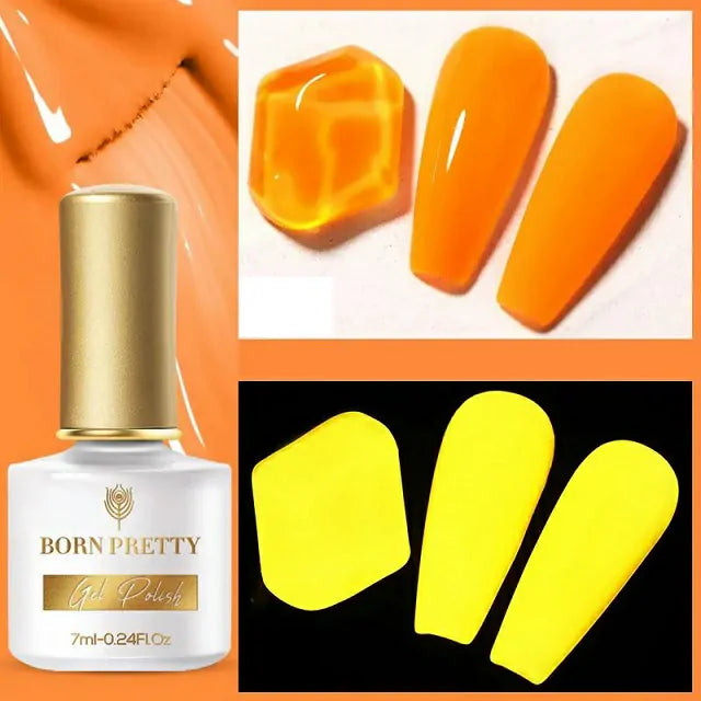 Born Pretty Neon Luminous Glow In The Dark Gel Nail Polish (7ml)