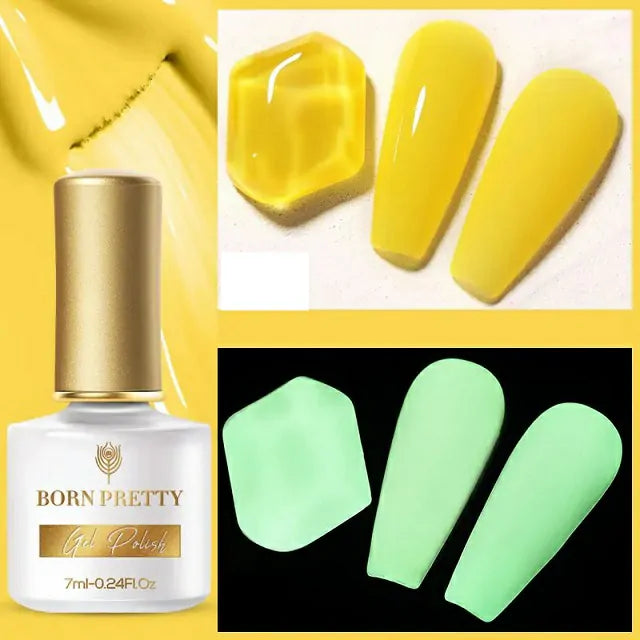 Born Pretty Neon Luminous Glow In The Dark Gel Nail Polish (7ml)