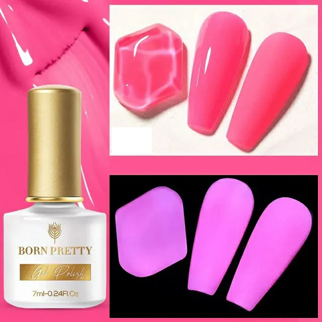 Born Pretty Neon Luminous Glow In The Dark Gel Nail Polish (7ml)