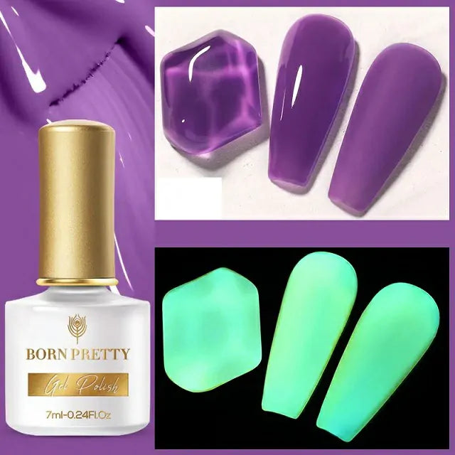 Born Pretty Neon Luminous Glow In The Dark Gel Nail Polish (7ml)