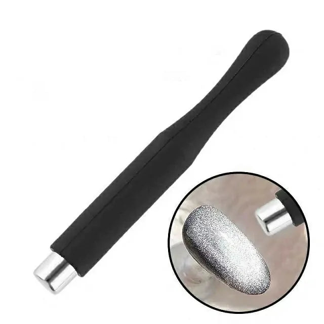 Nail Art Cat Eyes Cylinder Magnet