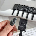 Nail Art Cat Eyes Heart Magnet