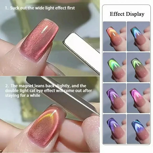 Nail Art Cat Eyes Strong Rectangle Magnet